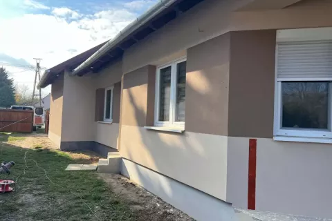 JP-HÁZ homlokzati hőszigetelés referencia