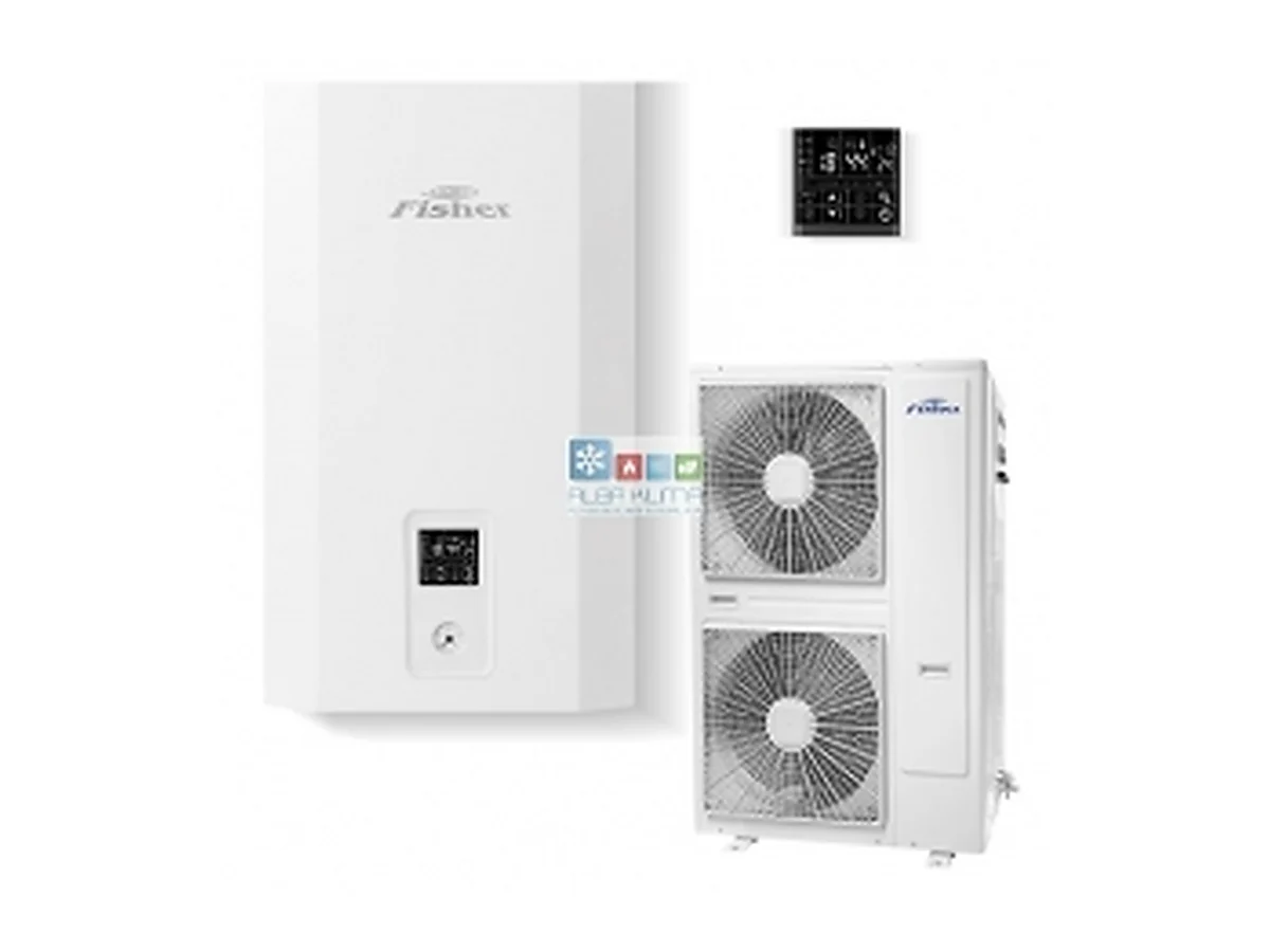 Fisher e-HeatR FHF-WHS-161CE3-3F háromfázisú levegő-víz hőszivattyú 16 kW