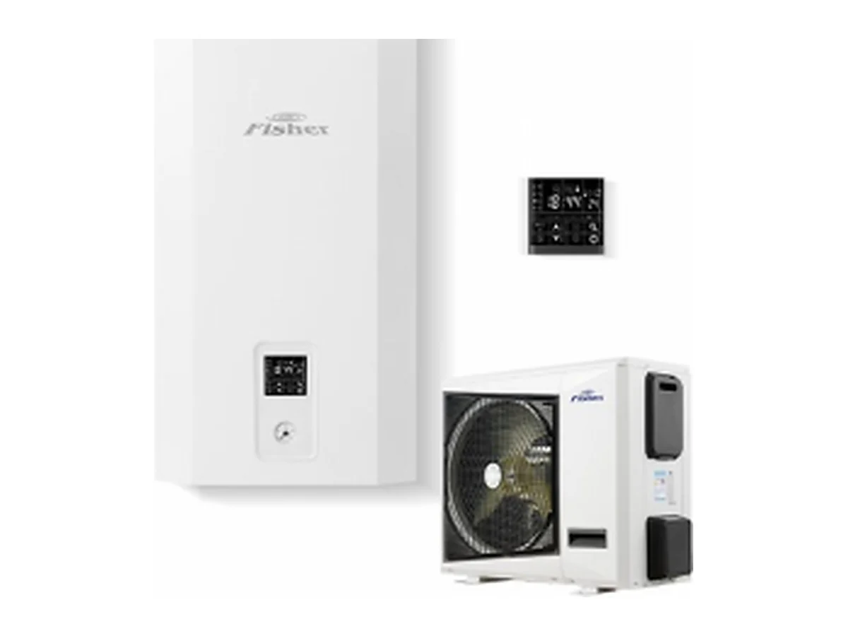 FISHER FHF-WHS-082CE3 Levegő-víz hőszivattyú (hidraulikus egység+kültéri egység) 8 kW