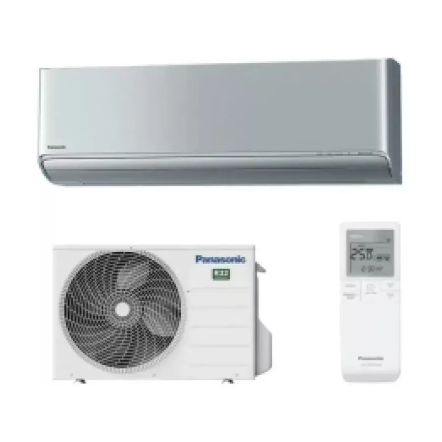 Panasonic KIT-XZ35-ZKE XZ ETHEREA oldalfali inverteres klíma szett 3,5 kW ezüst