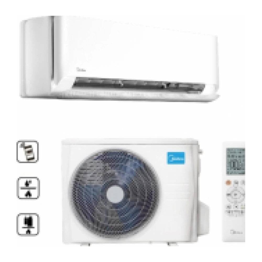 Midea MCB2-09-SP Breezeless E oldalfali split (2,6 kW)