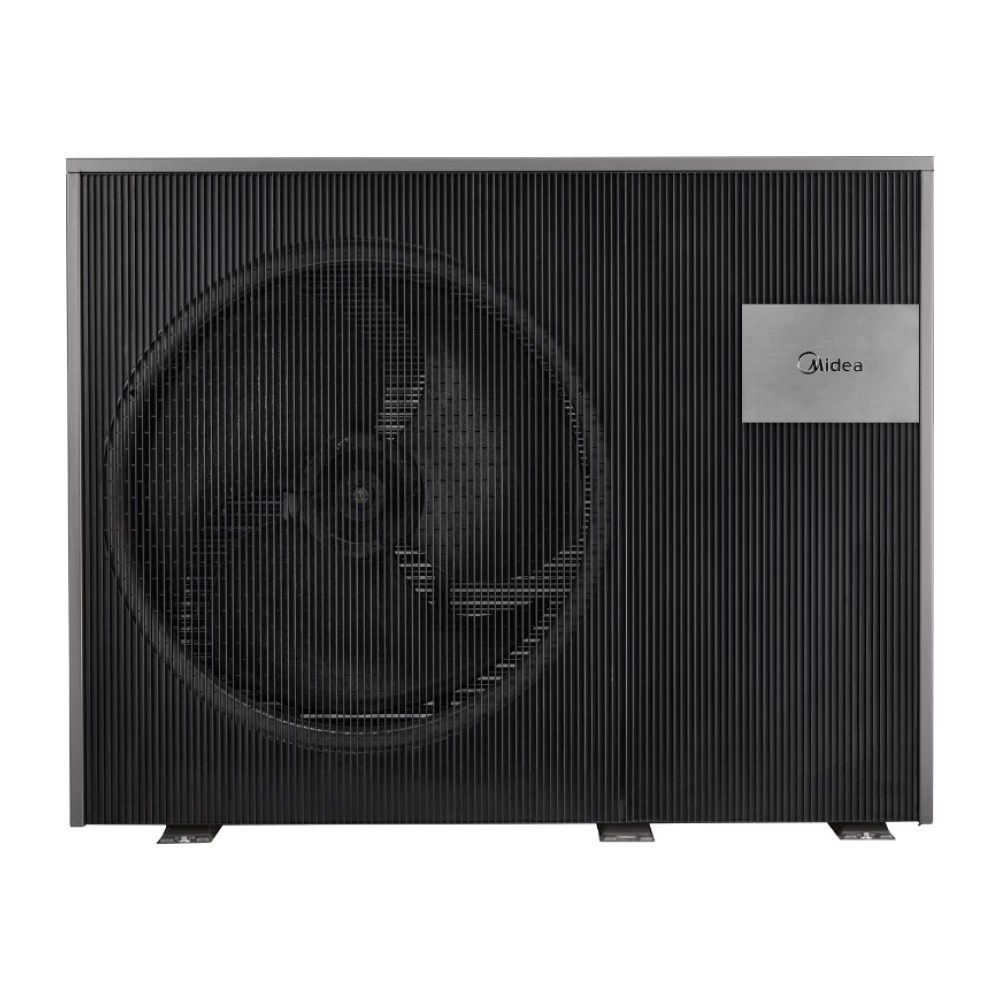 Midea MHC-V10WD2RN7-BER90 Nature monoblokkos M-Thermal (R290, 10 kW, 3 fázis, fűtőbetét 9 kW, fekete)