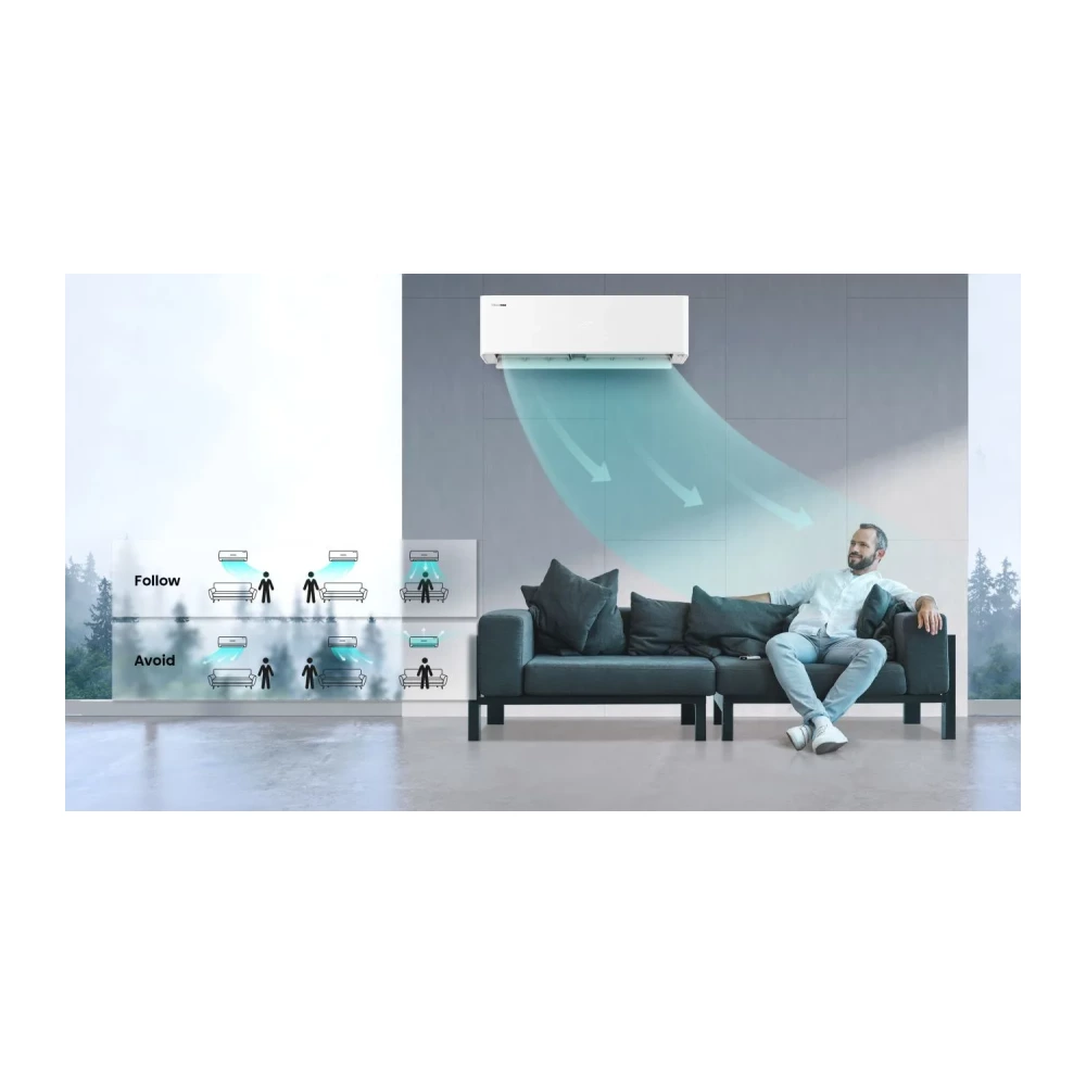 Hisense Energy Pro X QH35XV4A 3,5 kW split klíma (fehér)
