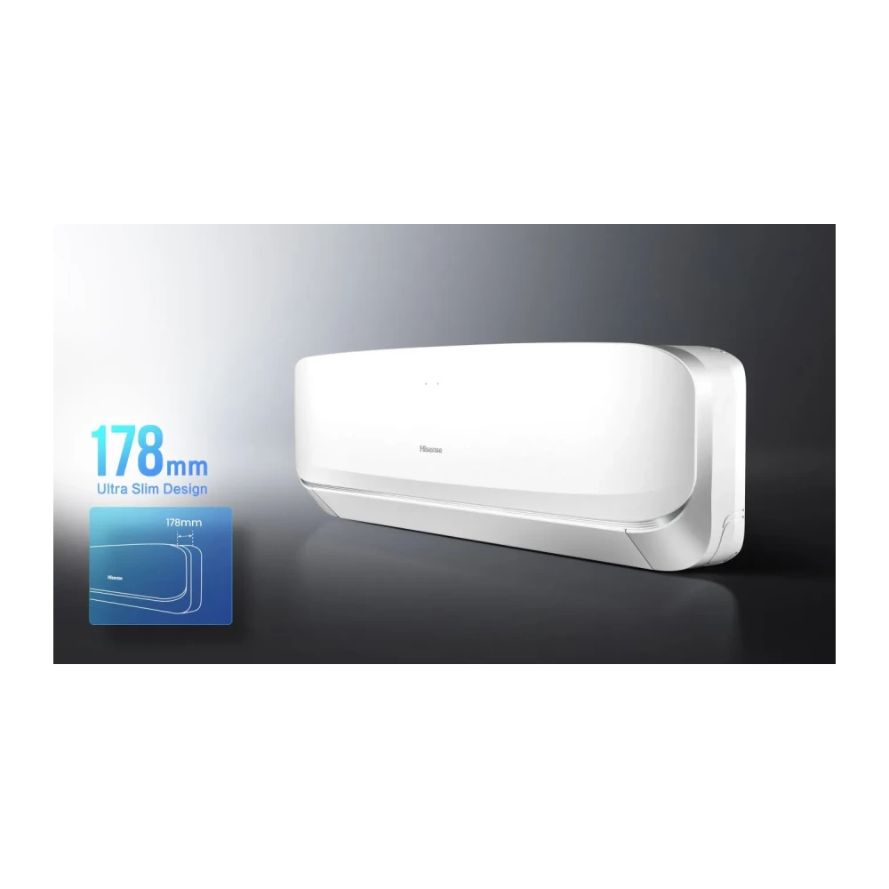 Hisense Fresh Air QJ35XJ3A 3,5 kW split klíma szett (fehér)