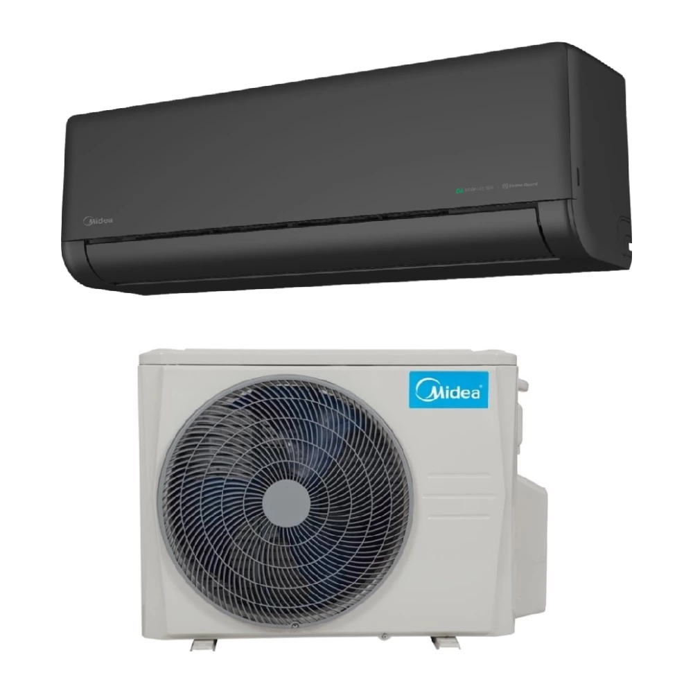 Midea SOL-24-BL-SP Solstice oldalfali split (R32, 7,1 kW, fekete)
