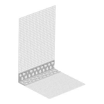 EJOT Pro GEW1010 hálós műanyag élvédő profil 10 × 10 cm – 50 szál / karton (125 fm)