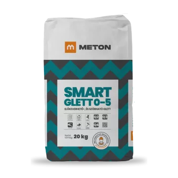 SMART GLETT 0-5 előkeverhető-, és szórható glettanyag ÚJ! – 20 kg