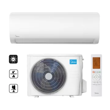 Midea MGP2X-09-SP Xtreme Save Pro oldalfali split (R32, 2,6 kW)
