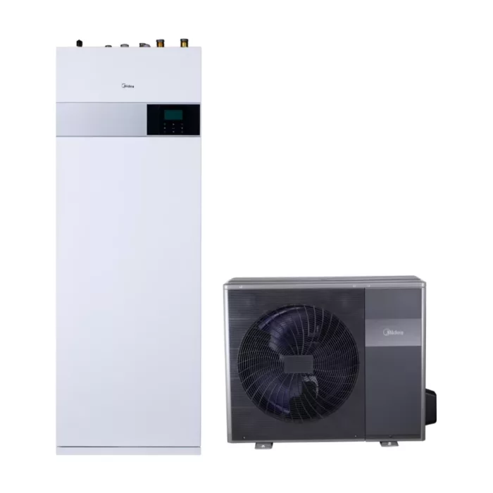 Midea MHA-V8W/D2N8-B2H2-IWT240 M-Thermal osztott hőszivattyú (R32, 8 kW, 1 fázis, 240 l, fekete)