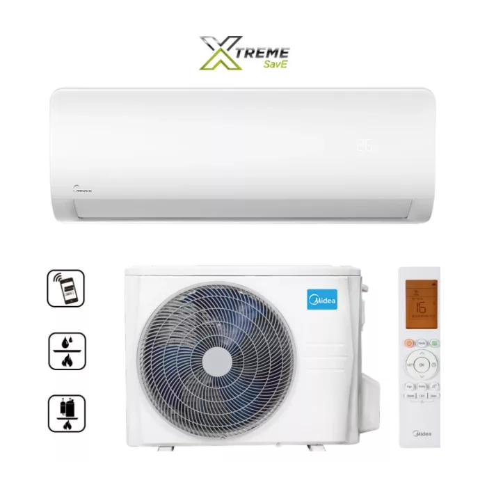 Midea MG2X-09-SP Xtreme Save oldalfali split (R32, 2,6 kW)