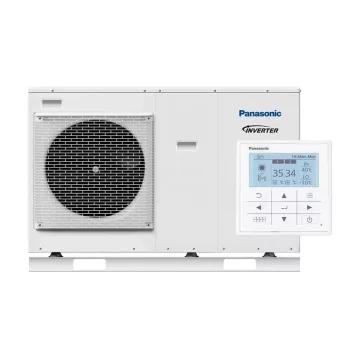 Panasonic Aquarea J generációs High Performance (WH-MDC05J3E5) monoblokk, egyfázisú, 5 kW