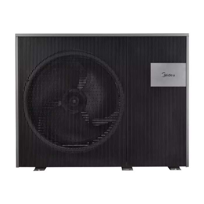 Midea MHC-V10WD2RN7-BER90 Nature monoblokkos M-Thermal (R290, 10 kW, 3 fázis, fűtőbetét 9 kW, fekete)