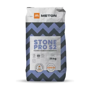 STONE PRO S2 szürke burkolatragasztó – 25 kg