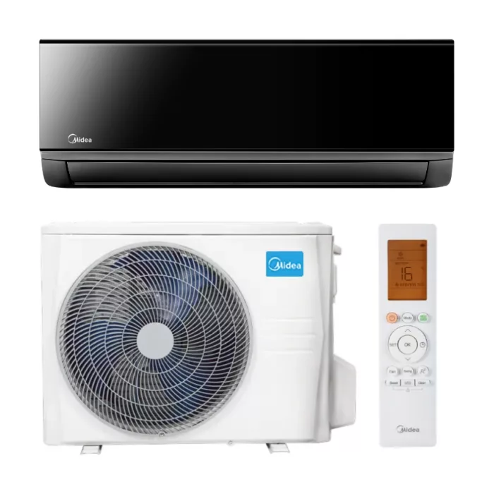 Midea MG2X-24-BL-SP Xtreme Save BLACK oldalfali split 7,1 kW