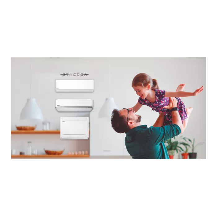 Panasonic KIT-XZ35-ZKE XZ ETHEREA oldalfali inverteres klíma szett 3,5 kW ezüst
