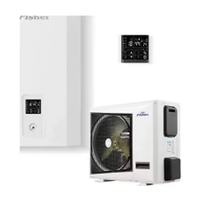 FISHER FHF-WHS-121CE3 Levegő-víz hőszivattyú (hidraulikus egység+kültéri egység) 12 kW