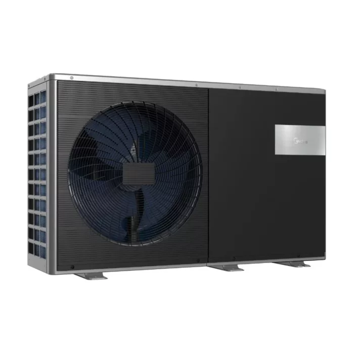Midea MHC-V8WD2N7-E30 monoblokkos M-Thermal (R290, 8 kW, 1 fázisú, fűtőbetét 3 kW, fekete)