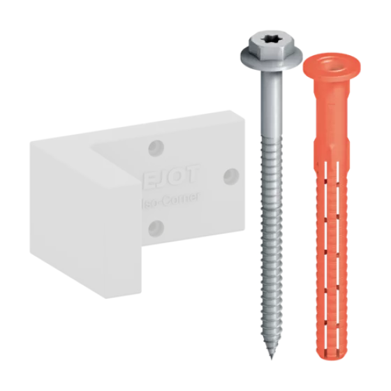 EJOT Iso-Corner Kit SDF 100 (3 db dübel) – 1 db