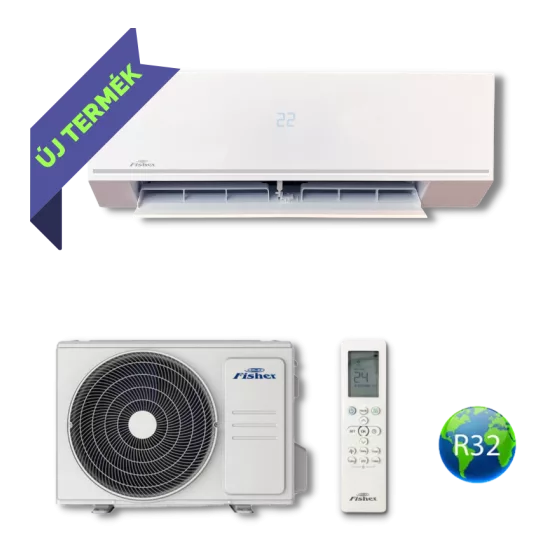 Fisher Comfort Plus FSAIF-CP-241AE3 / FSOAIF-CP-241AE3 oldalfali split klíma 7,0 kW