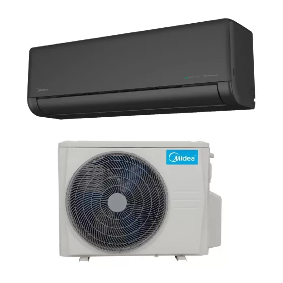 Midea SOL-24-BL-SP Solstice oldalfali split (R32, 7,1 kW, fekete)