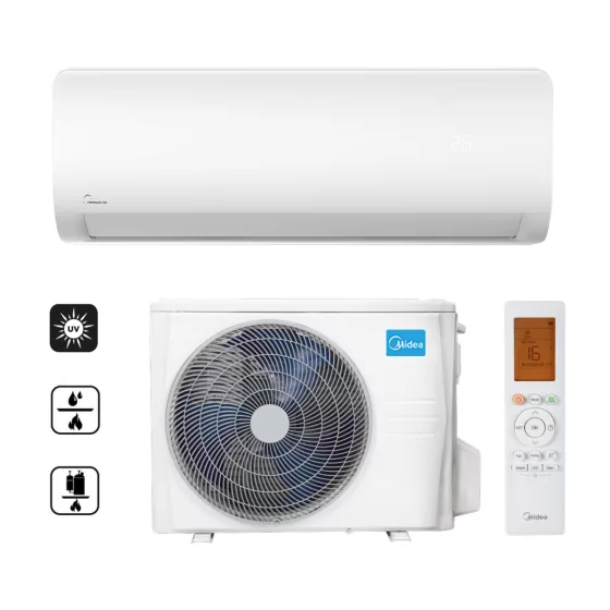 Midea MGP2X-12-SP Xtreme Save Pro oldalfali split (R32, 3,5 kW)