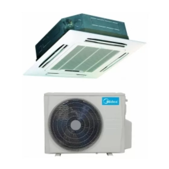 Midea MCD1-36HRFN8-W-SP kazettás split (R32, 10,6 kW)