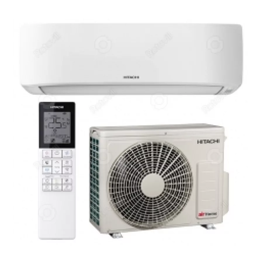 HITACHI AIRHOME 400 KSZKLM8001 oldalfali monosplit klíma 2,5 kW