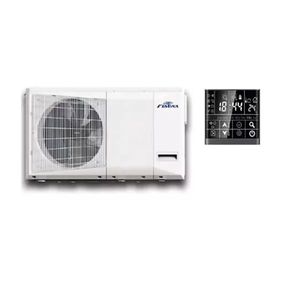 Fisher FHF-MBWHS-080CE3 levegő-víz monoblokk hőszivattyú 8 kW