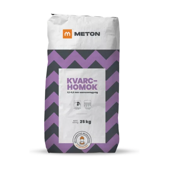 KVARCHOMOK 0,6 - 1,4 mm – 25 kg