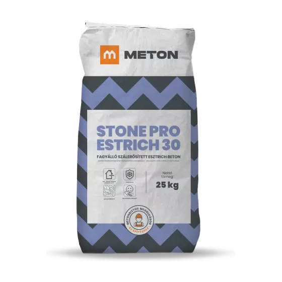 STONE PRO ESZTRICH R30 gyorskötő beton – 25 kg